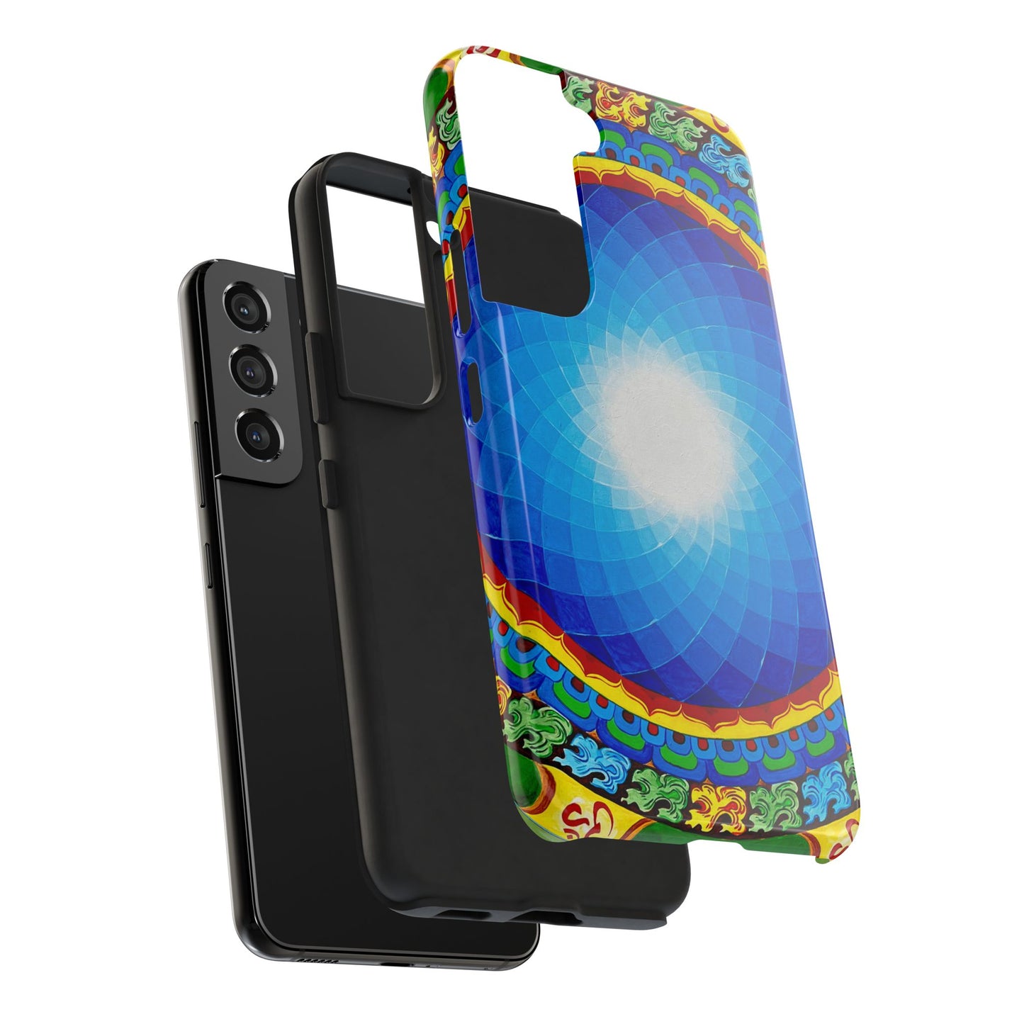 Om Mandala Tough Phone Case | Colorful Design for Stylish Protection