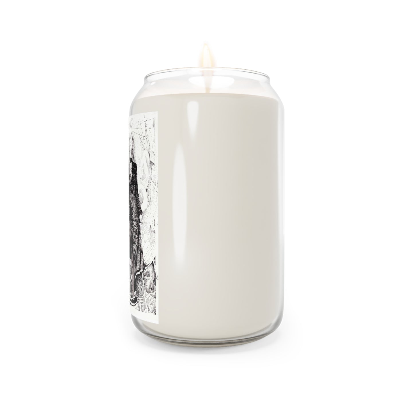 Noire Scented Soy Candle with Artistic Design | Aromatherapy, Home Decor, Gift for Her, Self-Care, Eco-Friendly Candle