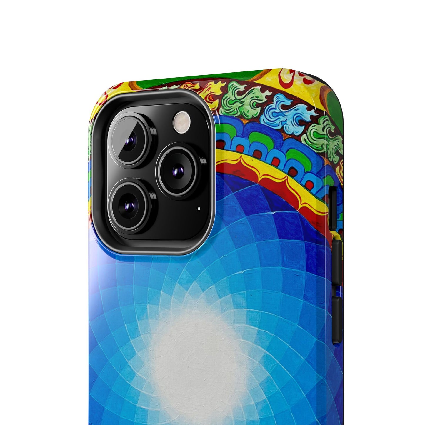 Om Mandala Tough Phone Case | Colorful Design for Stylish Protection
