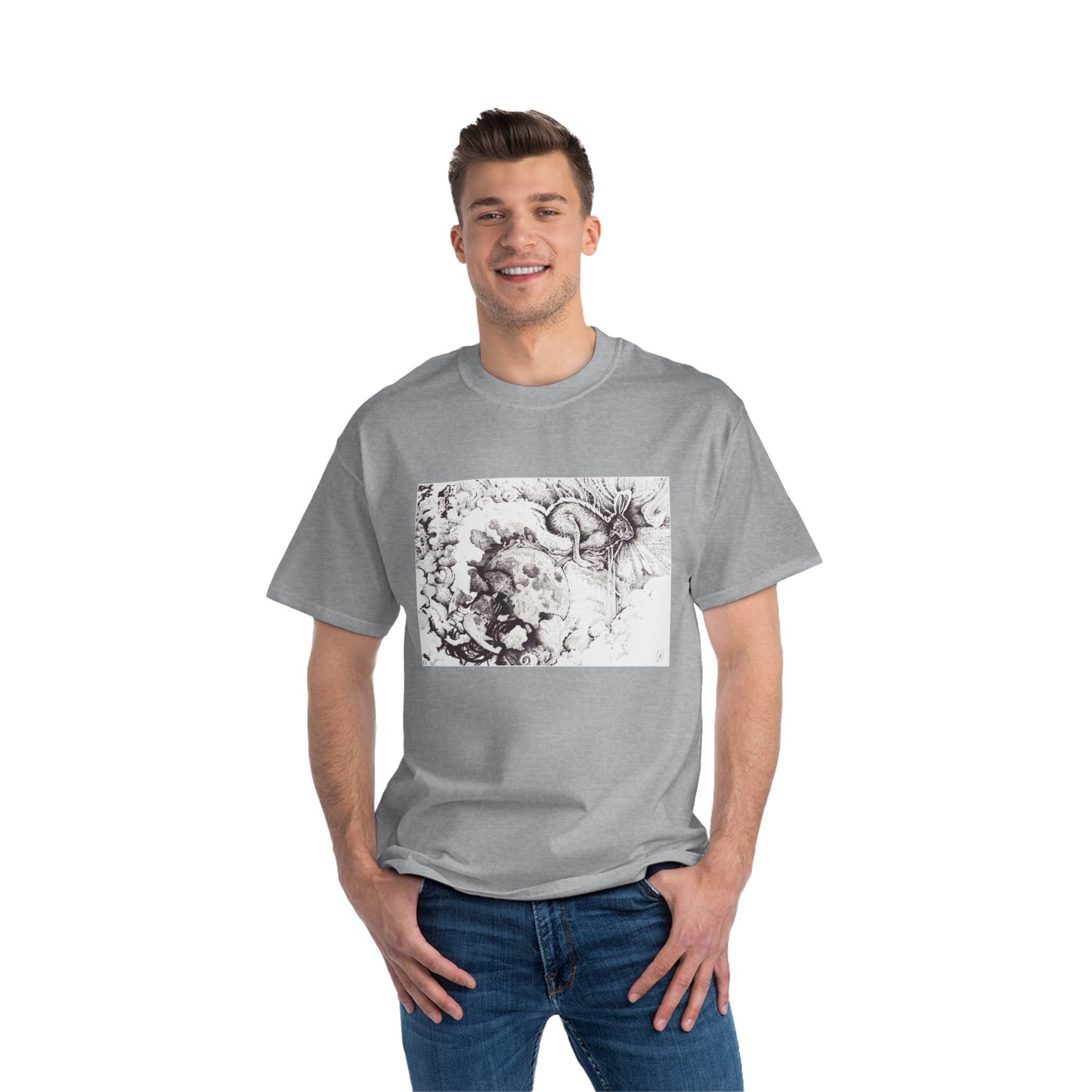 Artistic Graphic T-Shirt - Unique Design for Casual Wear