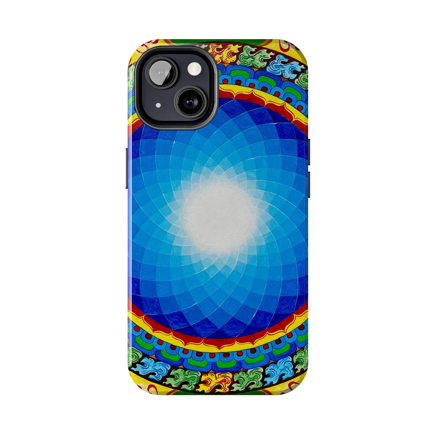 Om Mandala Tough Phone Case | Colorful Design for Stylish Protection