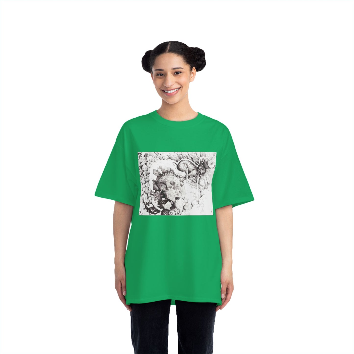 Artistic Graphic T-Shirt - Unique Design for Casual Wear