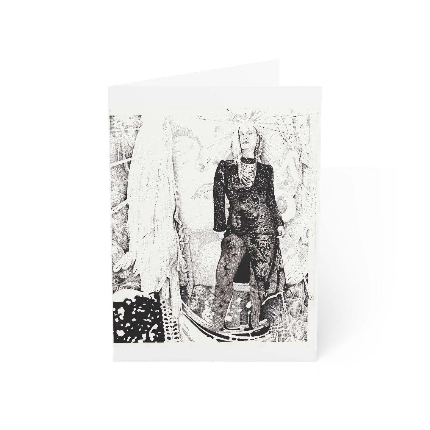 Noire  Artistic Greeting Cards Pack | Unique Design for Any Occasion | 1, 10, 30, or 50 Cards, Perfect for Birthdays, Anniversaries, Thank [...]