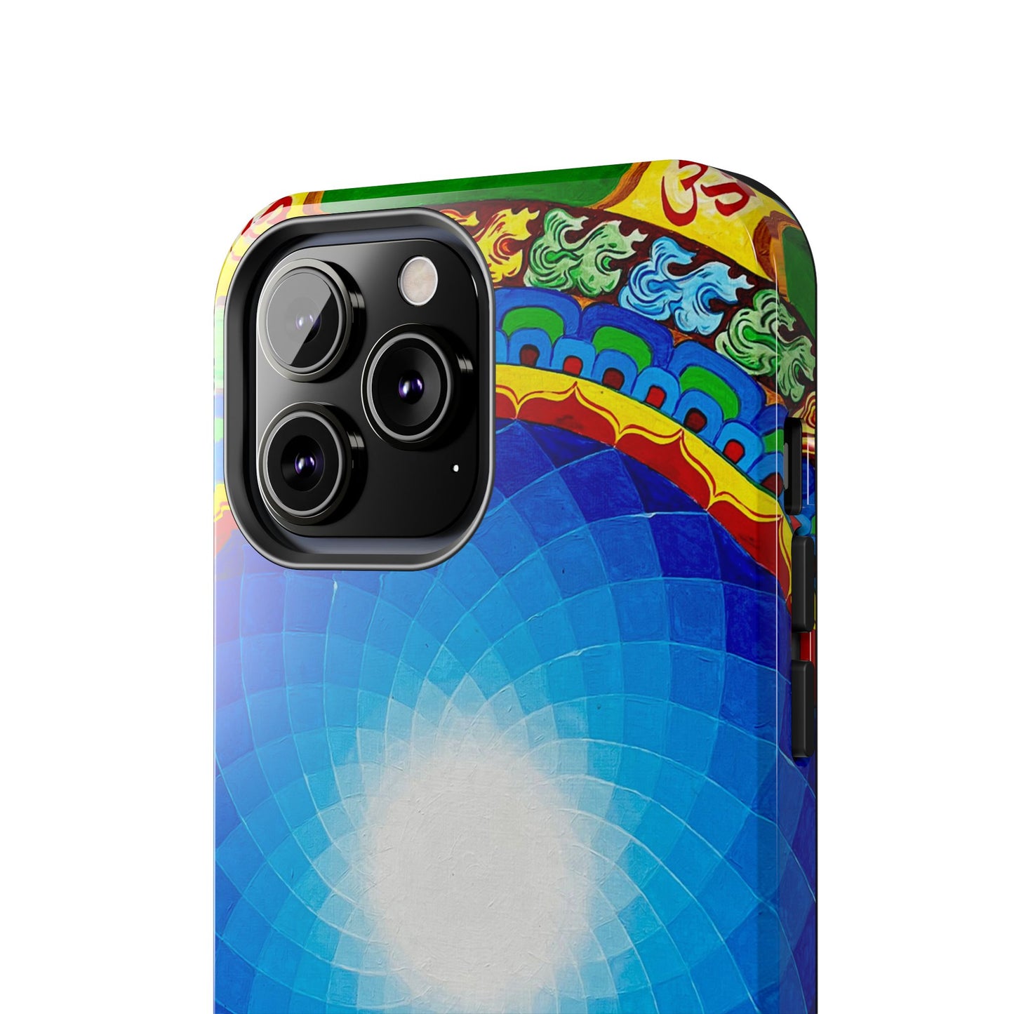 Om Mandala Tough Phone Case | Colorful Design for Stylish Protection