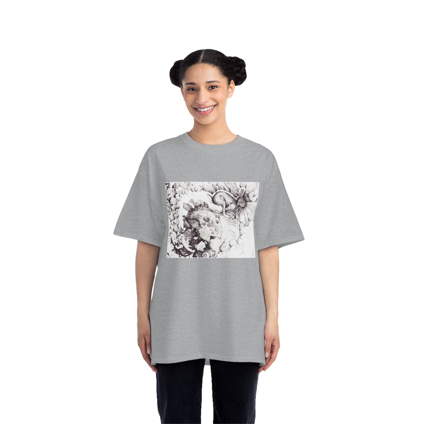 Artistic Graphic T-Shirt - Unique Design for Casual Wear