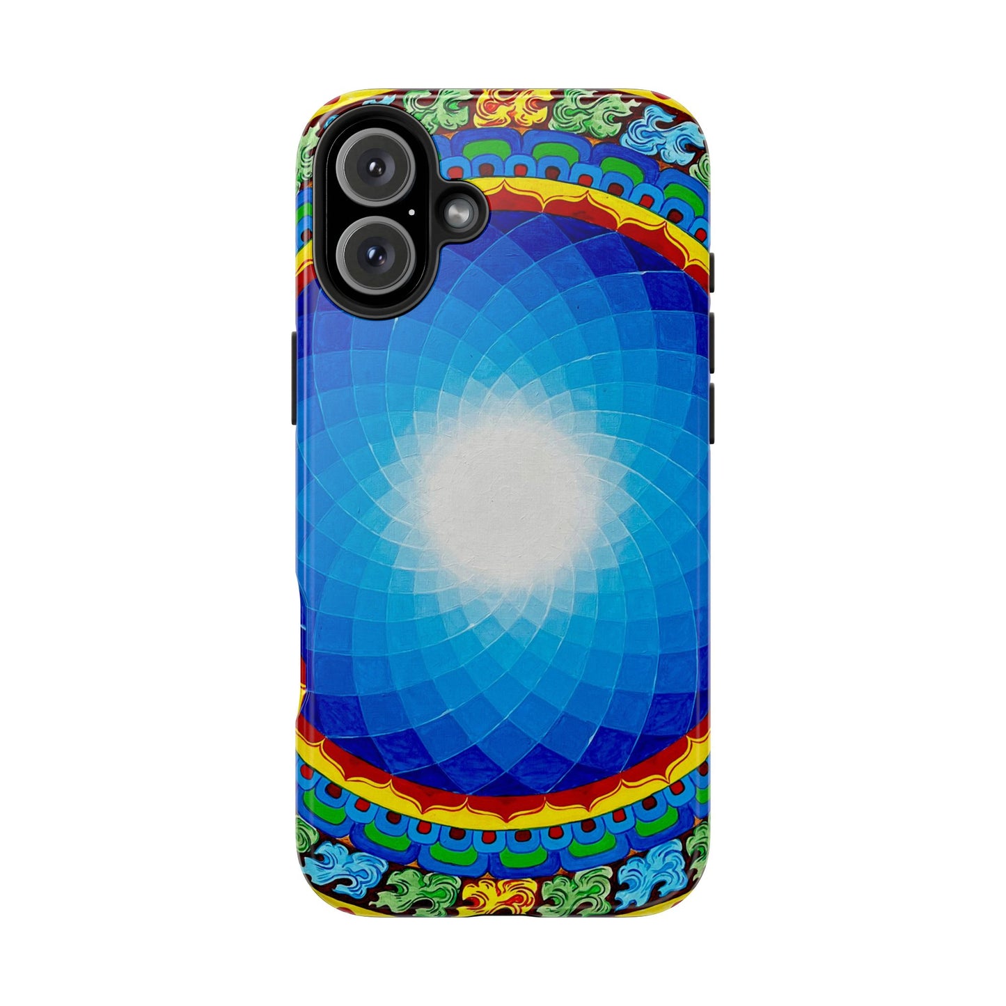 Om Mandala Tough Phone Case | Colorful Design for Stylish Protection