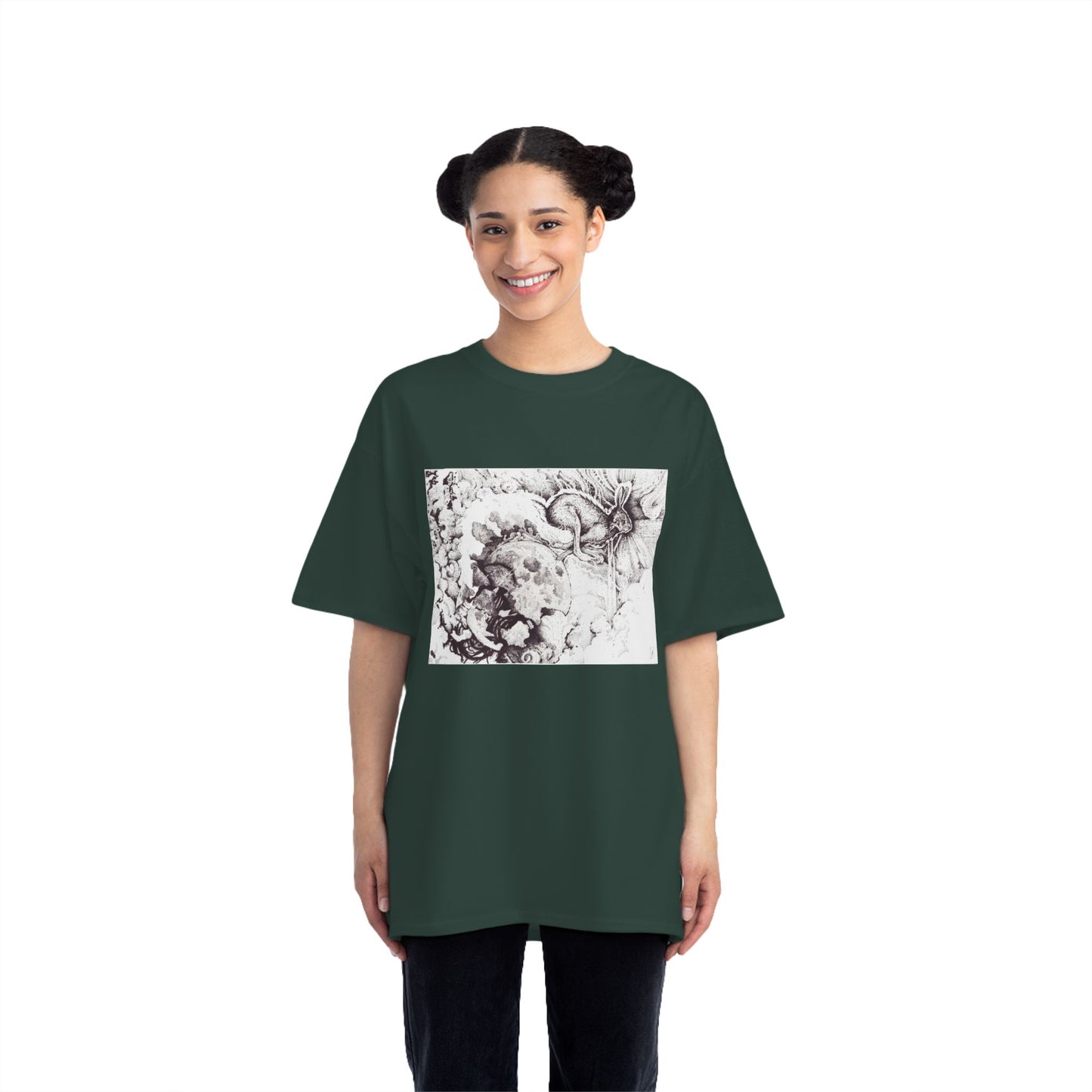 Artistic Graphic T-Shirt - Unique Design for Casual Wear