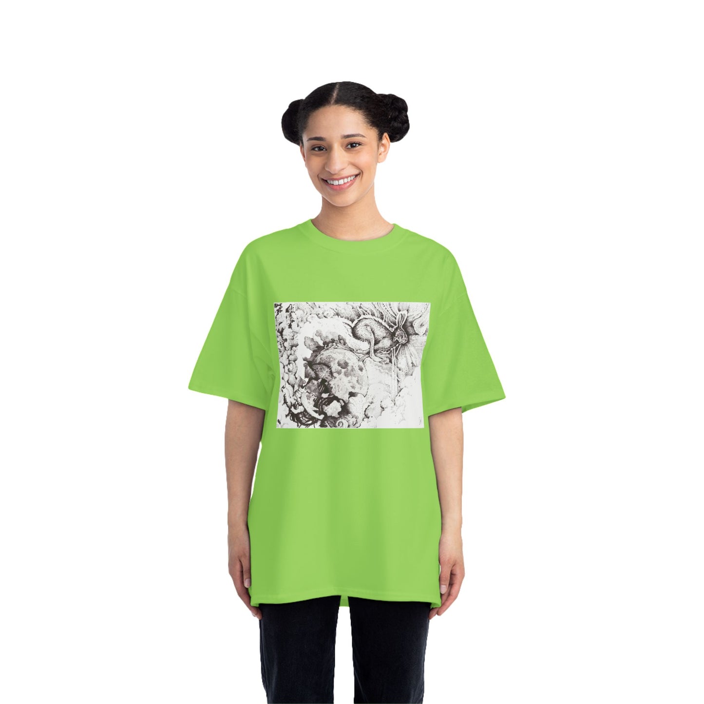 Artistic Graphic T-Shirt - Unique Design for Casual Wear