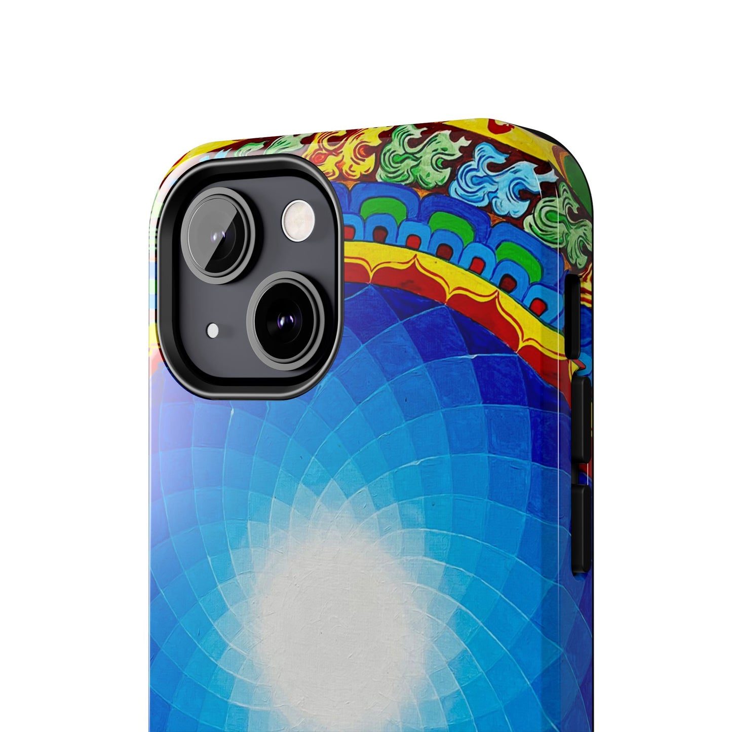 Om Mandala Tough Phone Case | Colorful Design for Stylish Protection