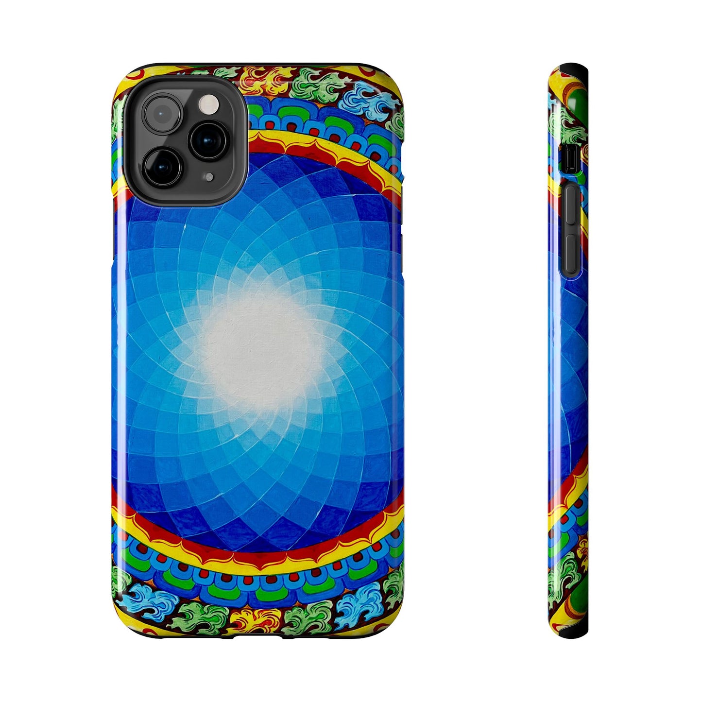 Om Mandala Tough Phone Case | Colorful Design for Stylish Protection