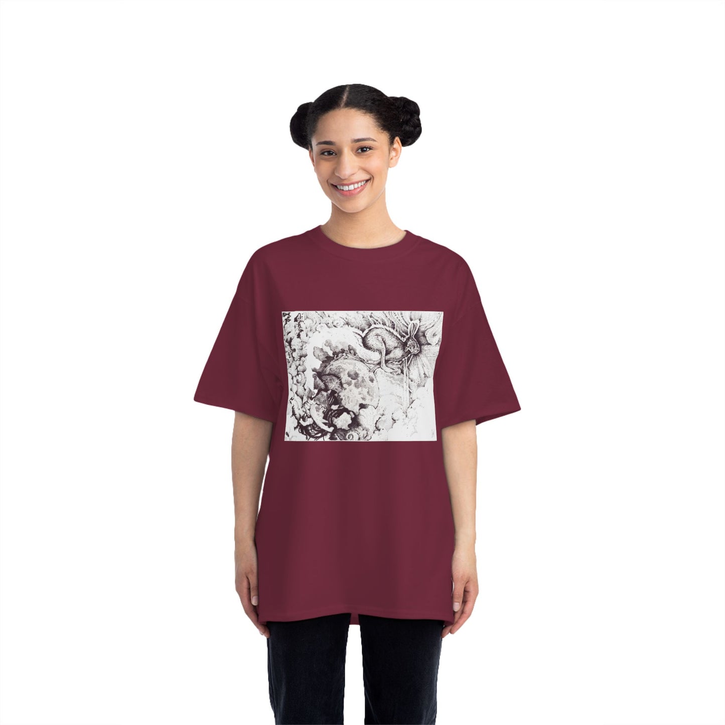 Artistic Graphic T-Shirt - Unique Design for Casual Wear
