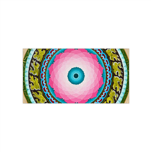 Vibrant Mandala Bumper Stickers - Colorful Car Decor for Nature Lovers