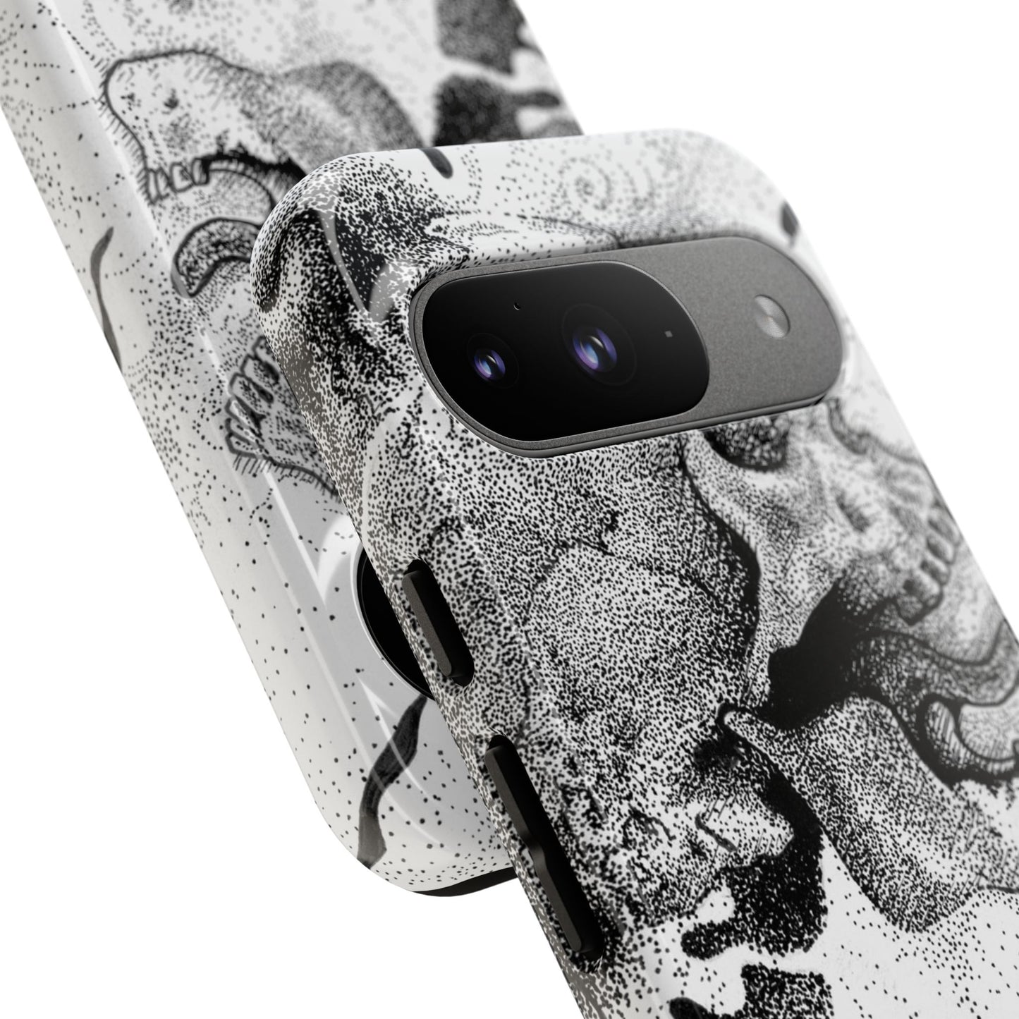 Artistic Skull Phone Case - Tough Protection for Creative Souls