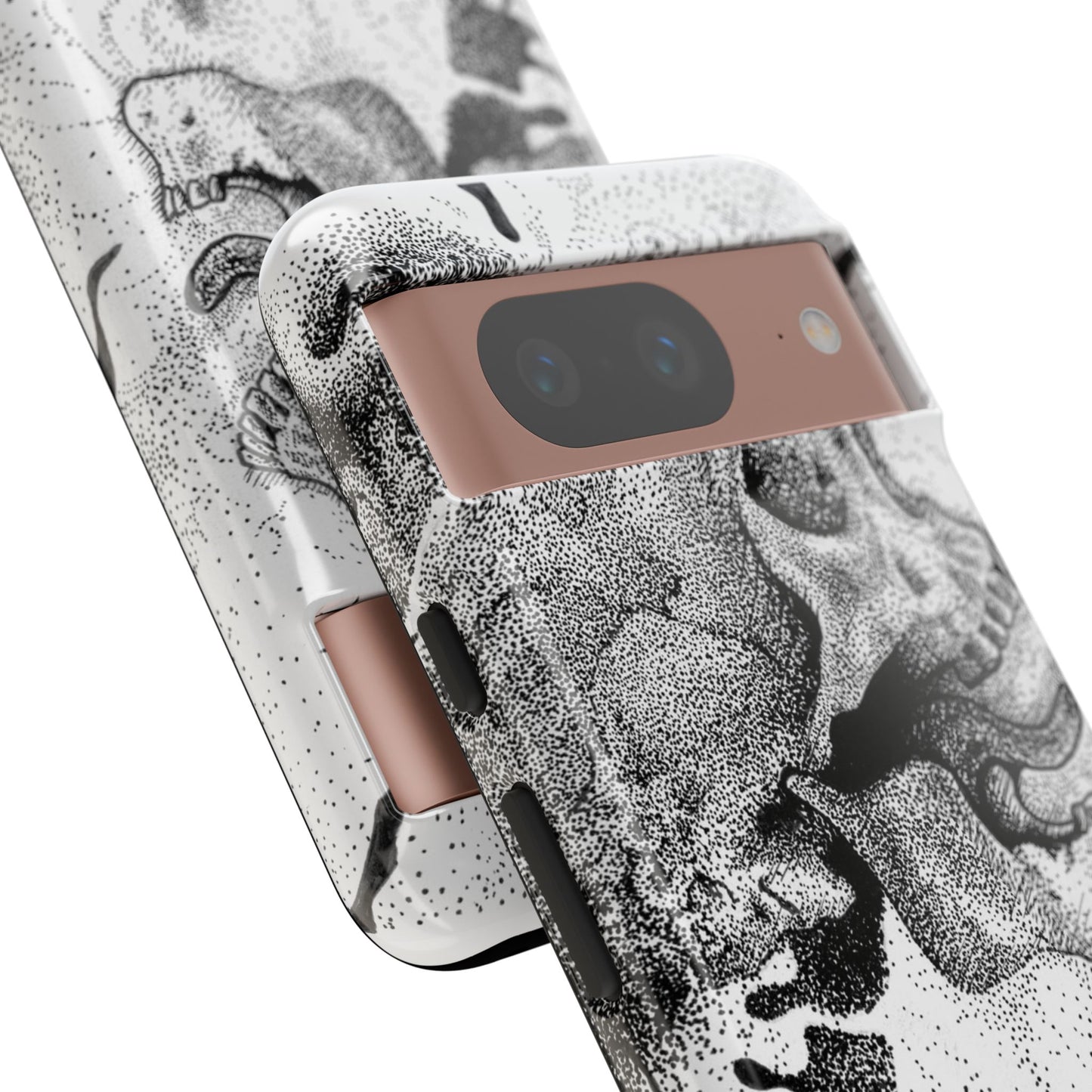 Artistic Skull Phone Case - Tough Protection for Creative Souls