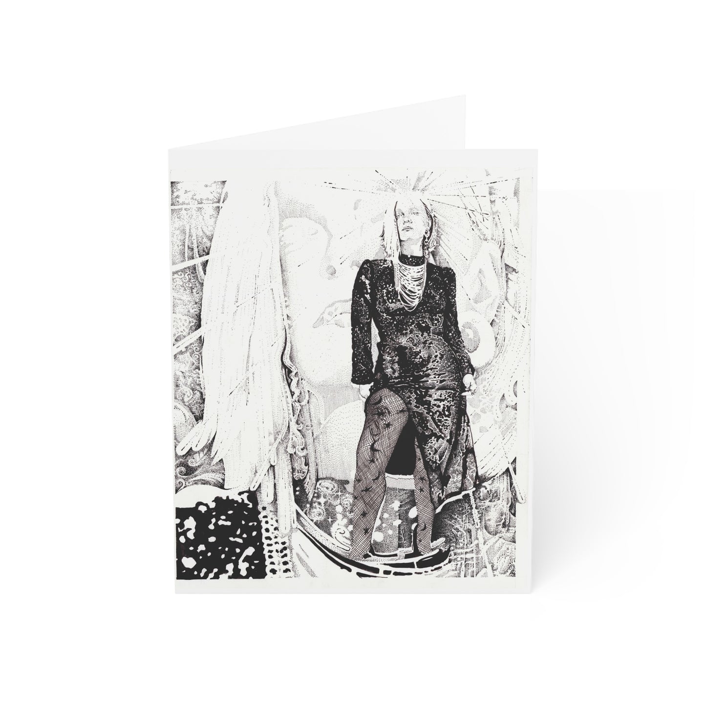 Noire  Artistic Greeting Cards Pack | Unique Design for Any Occasion | 1, 10, 30, or 50 Cards, Perfect for Birthdays, Anniversaries, Thank [...]