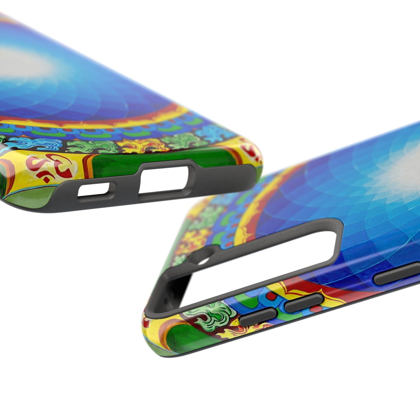 Om Mandala Tough Phone Case | Colorful Design for Stylish Protection