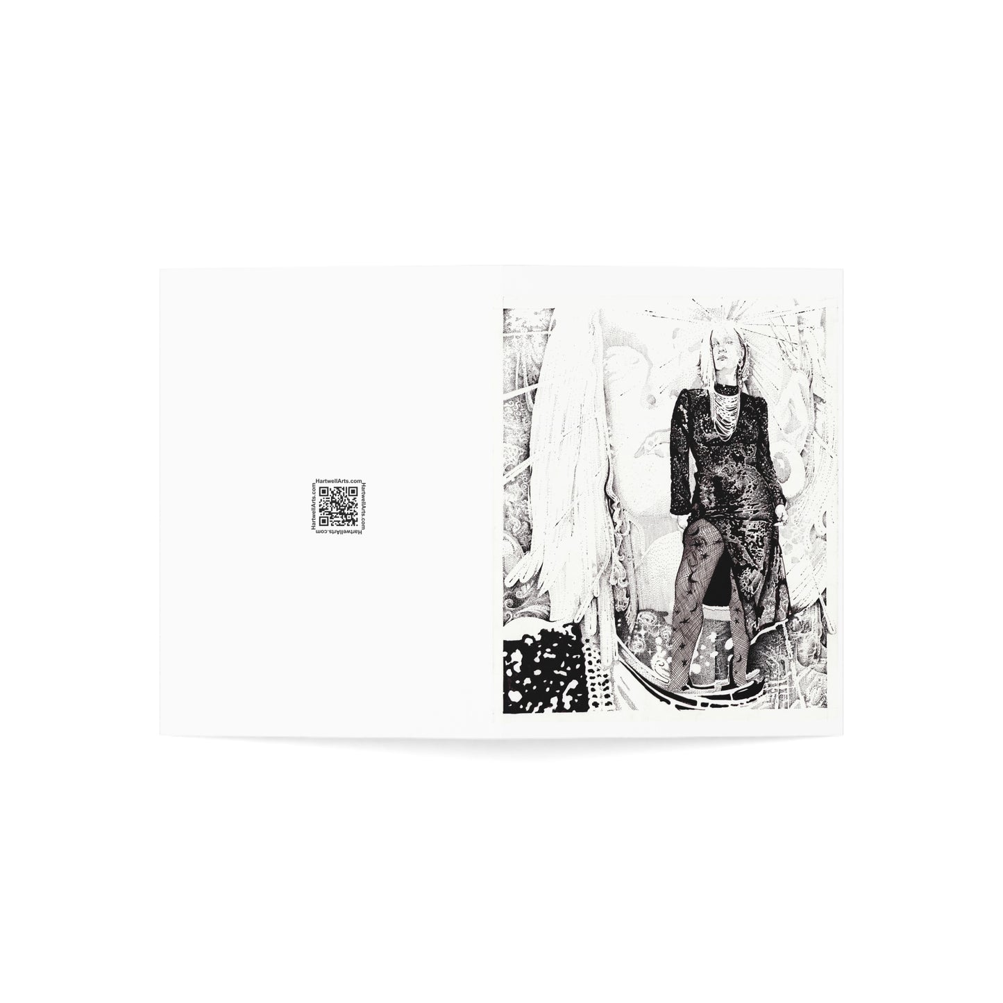 Noire  Artistic Greeting Cards Pack | Unique Design for Any Occasion | 1, 10, 30, or 50 Cards, Perfect for Birthdays, Anniversaries, Thank [...]