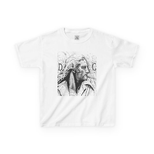Artistic Kids Heavy Cotton Tee - Unique Graphic Design T-Shirt
