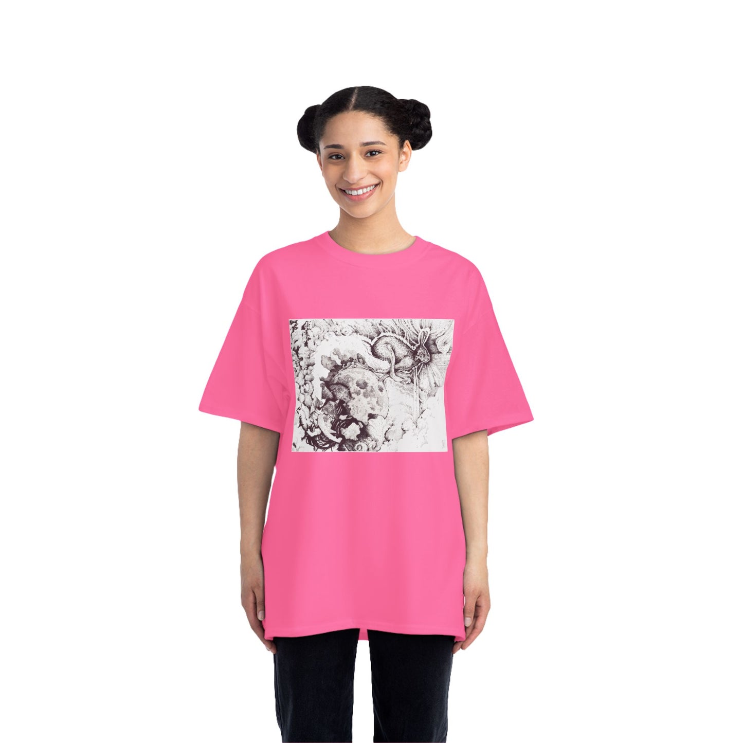 Artistic Graphic T-Shirt - Unique Design for Casual Wear