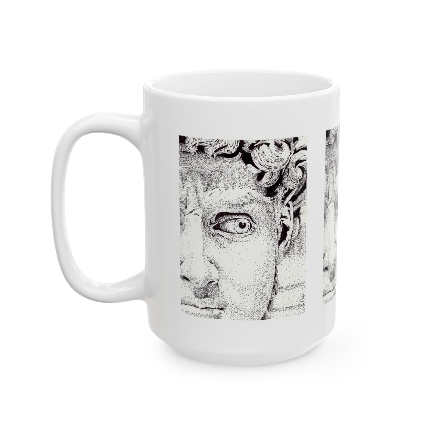Michelangelo's David Ceramic Mug - 11oz & 15oz