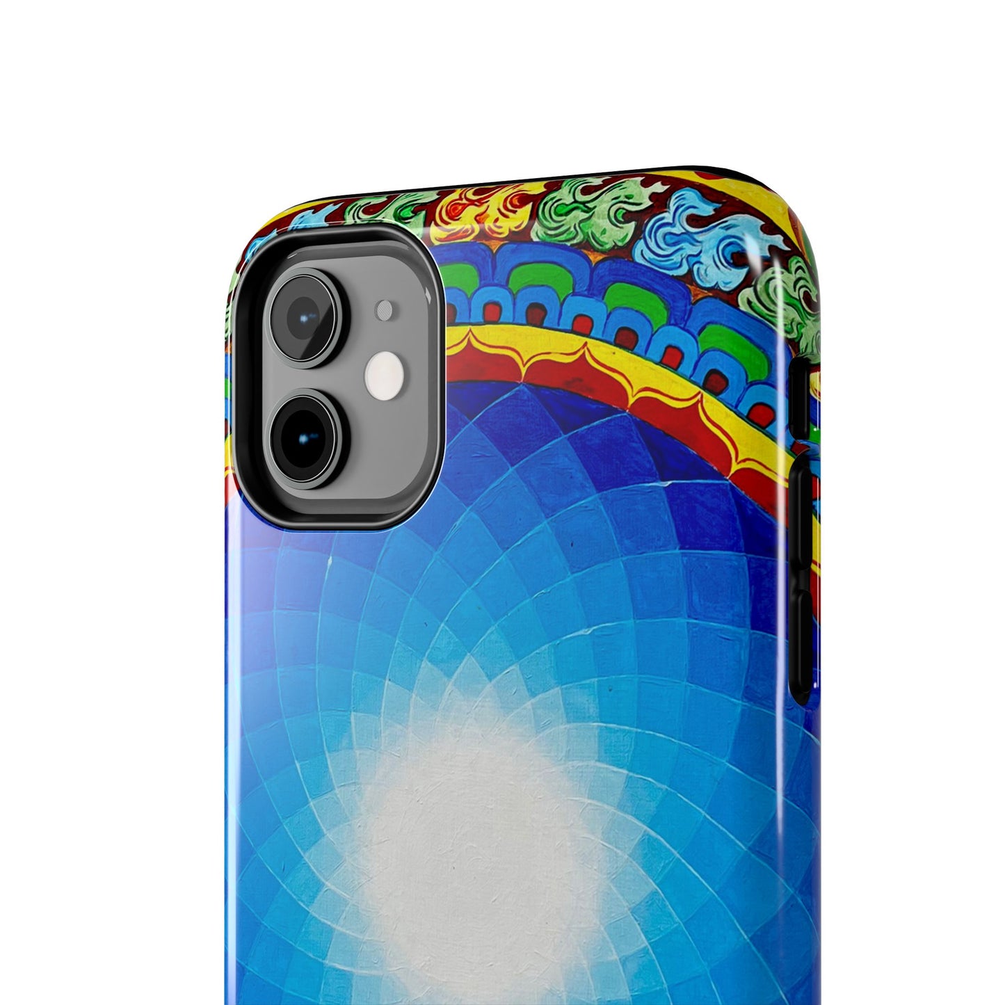 Om Mandala Tough Phone Case | Colorful Design for Stylish Protection