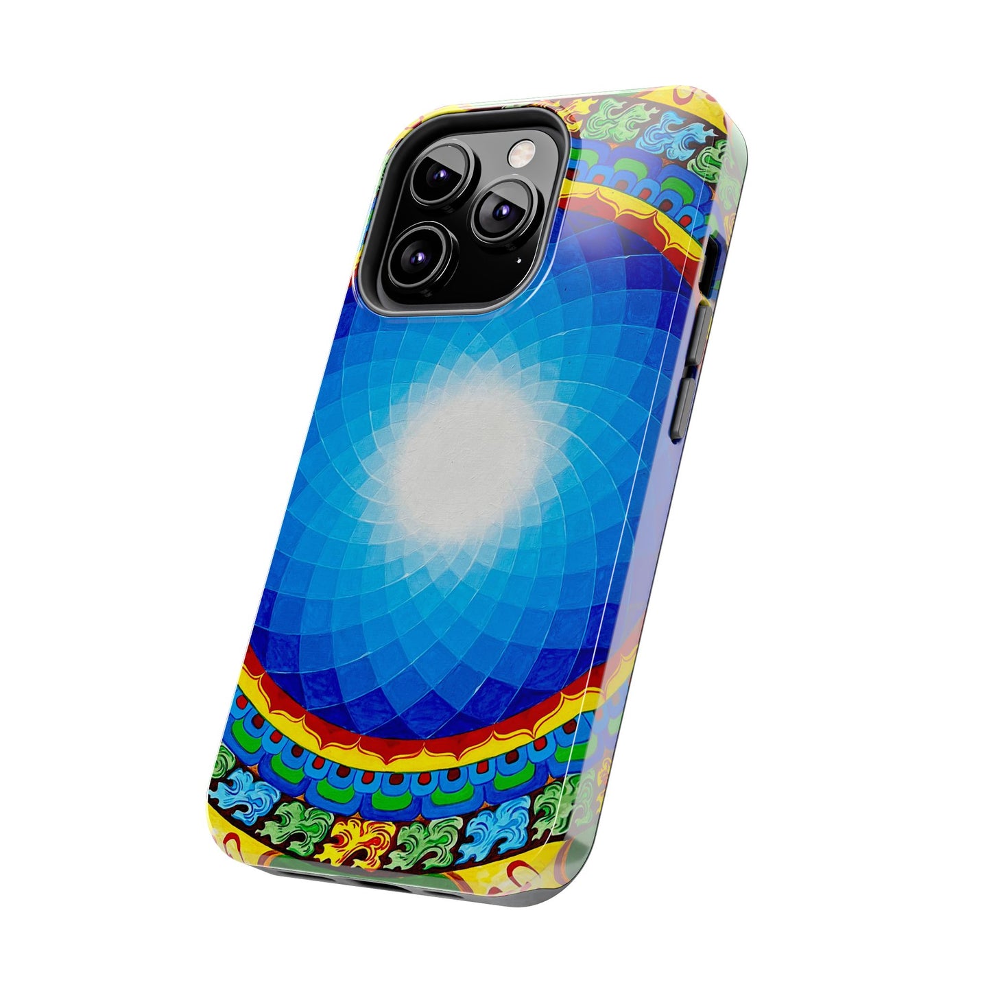 Om Mandala Tough Phone Case | Colorful Design for Stylish Protection