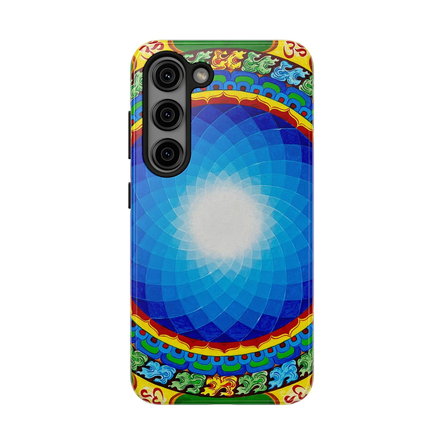 Om Mandala Tough Phone Case | Colorful Design for Stylish Protection