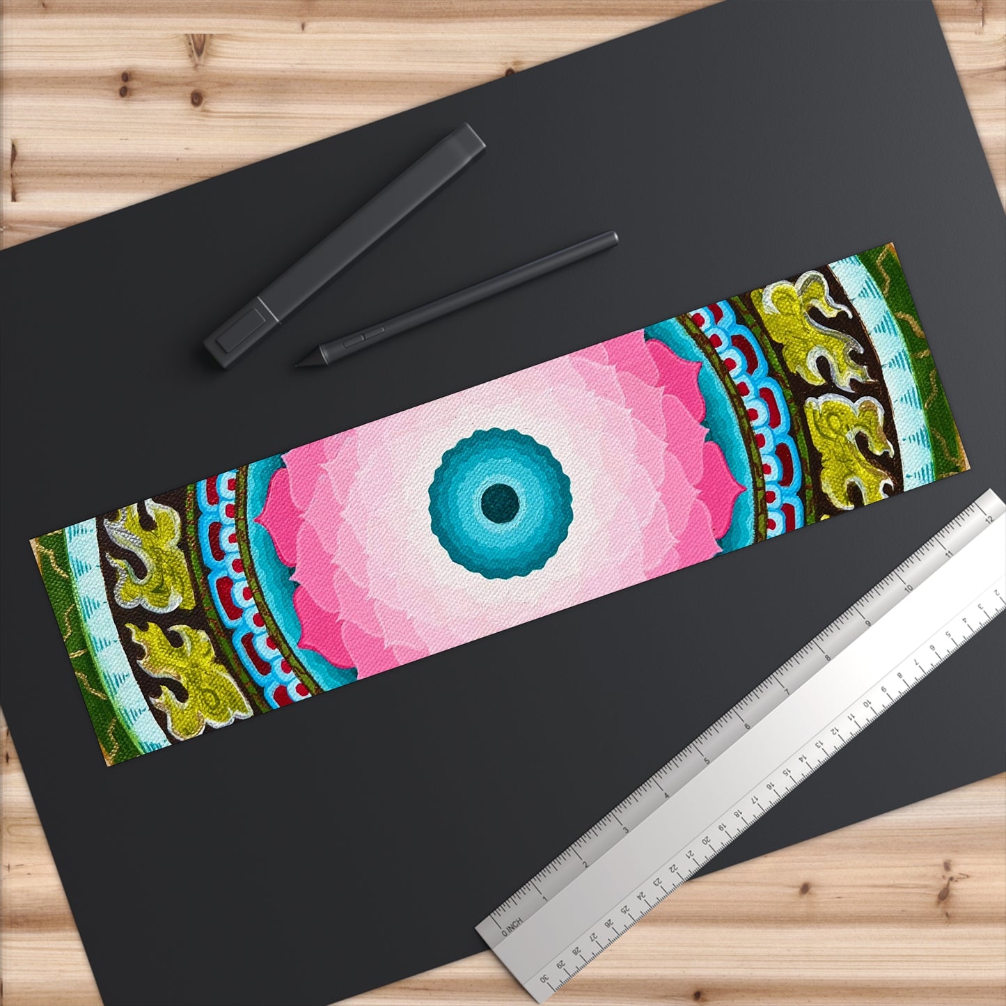Vibrant Mandala Bumper Stickers - Colorful Car Decor for Nature Lovers