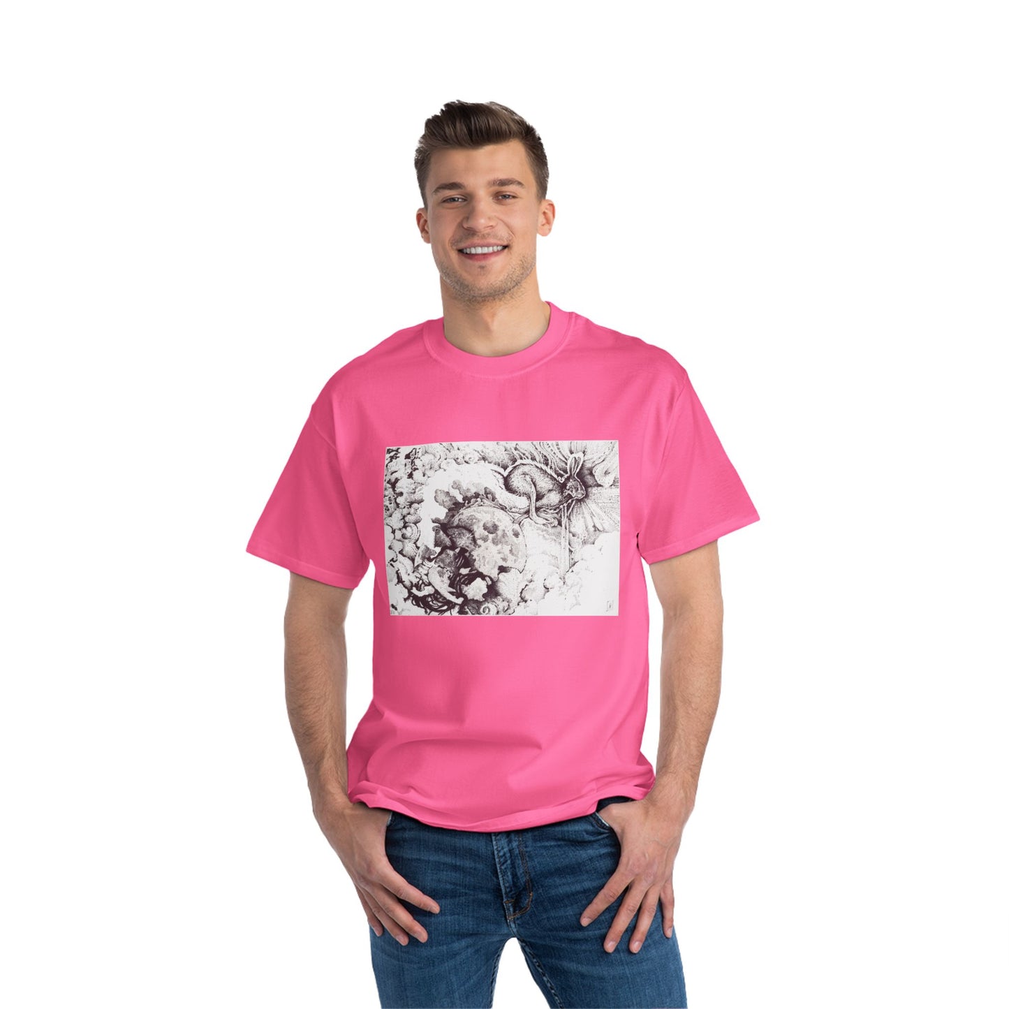 Artistic Graphic T-Shirt - Unique Design for Casual Wear