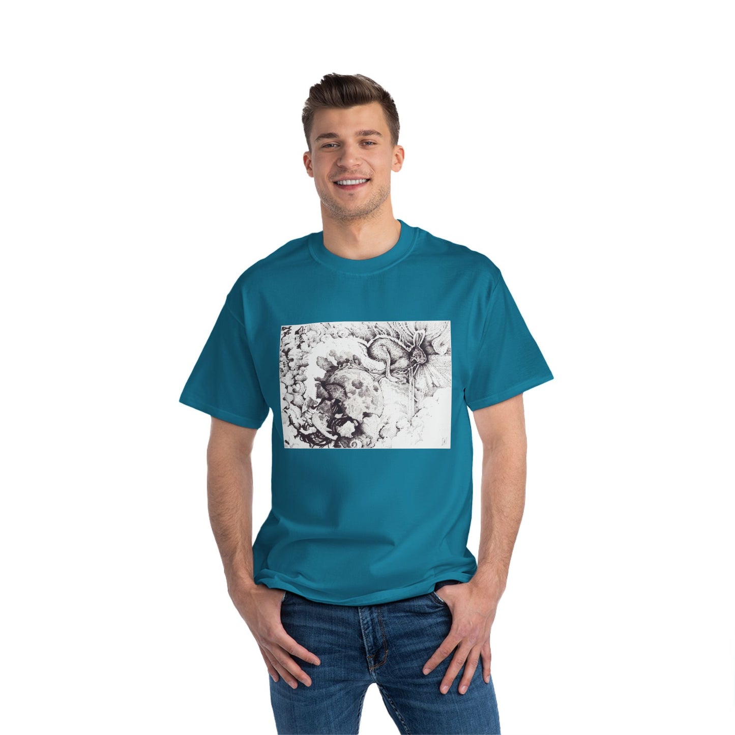 Artistic Graphic T-Shirt - Unique Design for Casual Wear