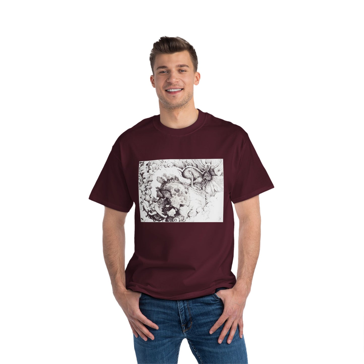 Artistic Graphic T-Shirt - Unique Design for Casual Wear