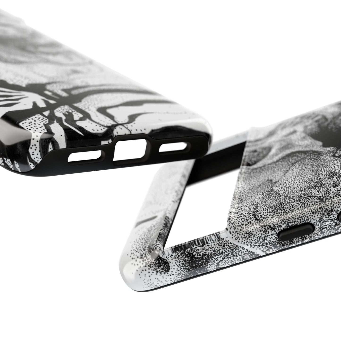 Artistic Skull Phone Case - Tough Protection for Creative Souls