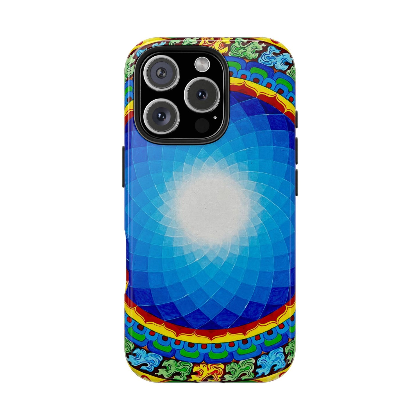 Om Mandala Tough Phone Case | Colorful Design for Stylish Protection
