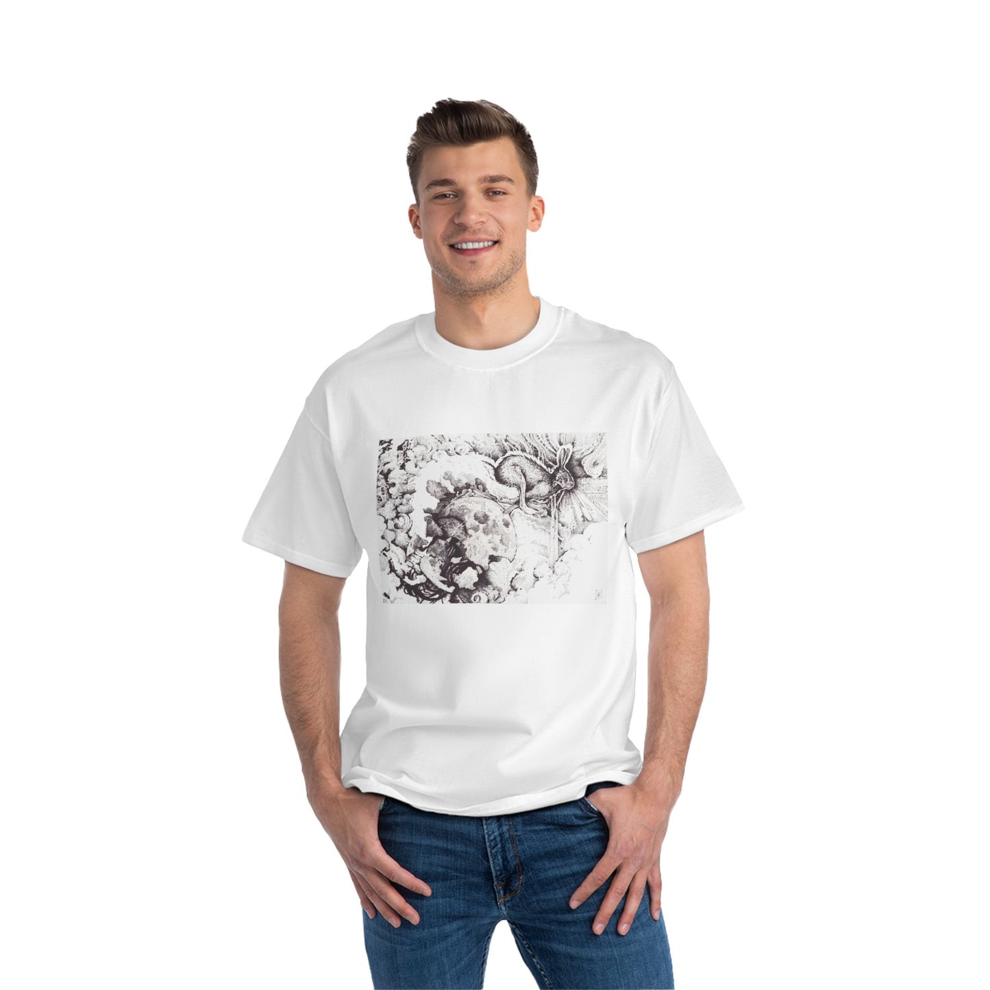 Artistic Graphic T-Shirt - Unique Design for Casual Wear