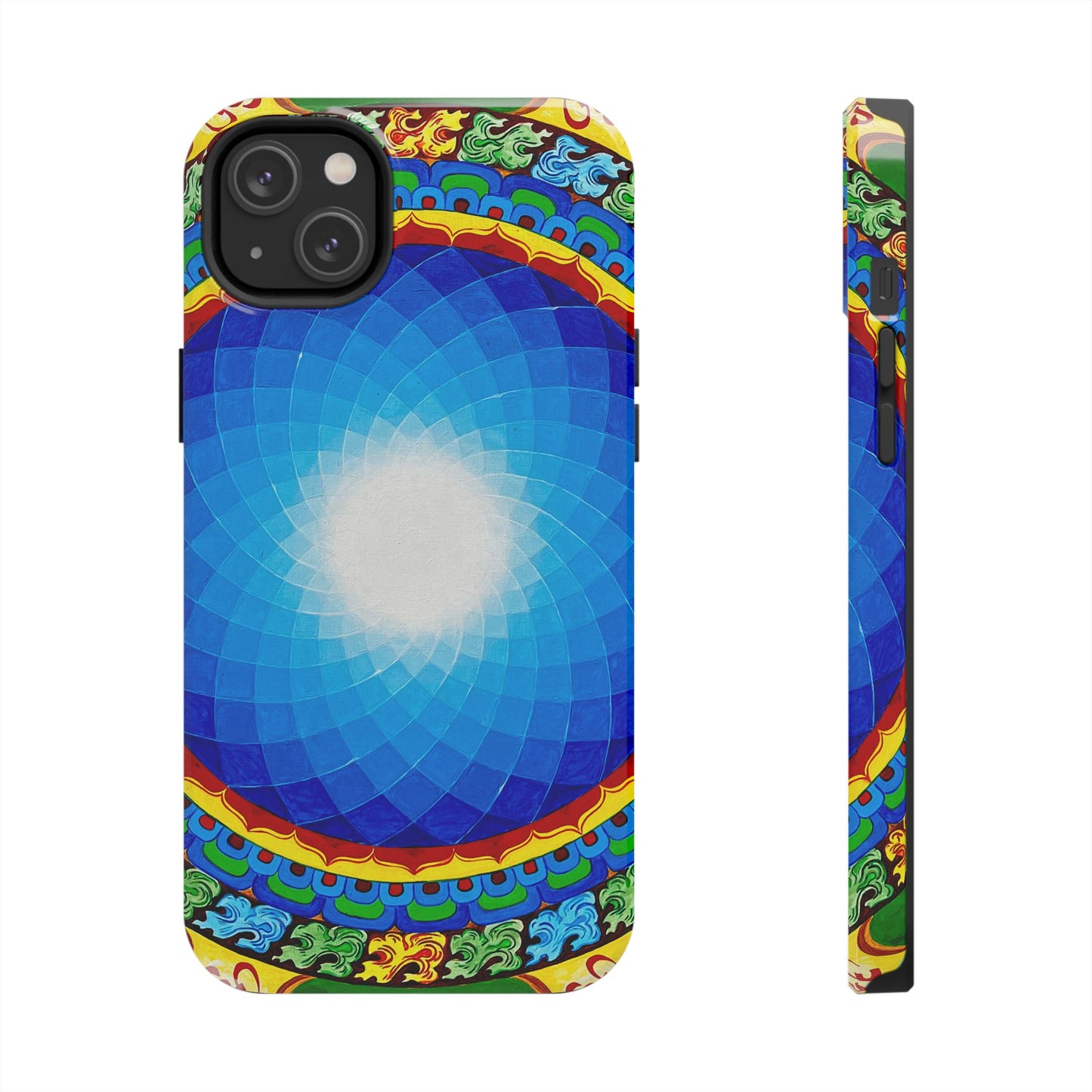 Om Mandala Tough Phone Case | Colorful Design for Stylish Protection