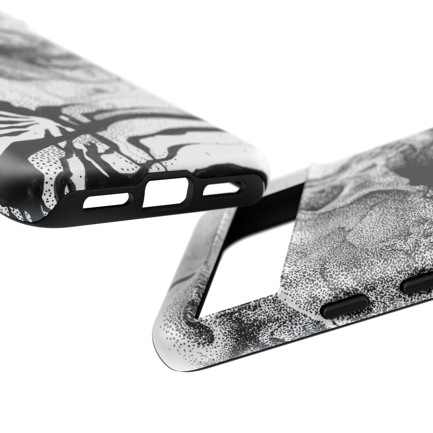 Artistic Skull Phone Case - Tough Protection for Creative Souls