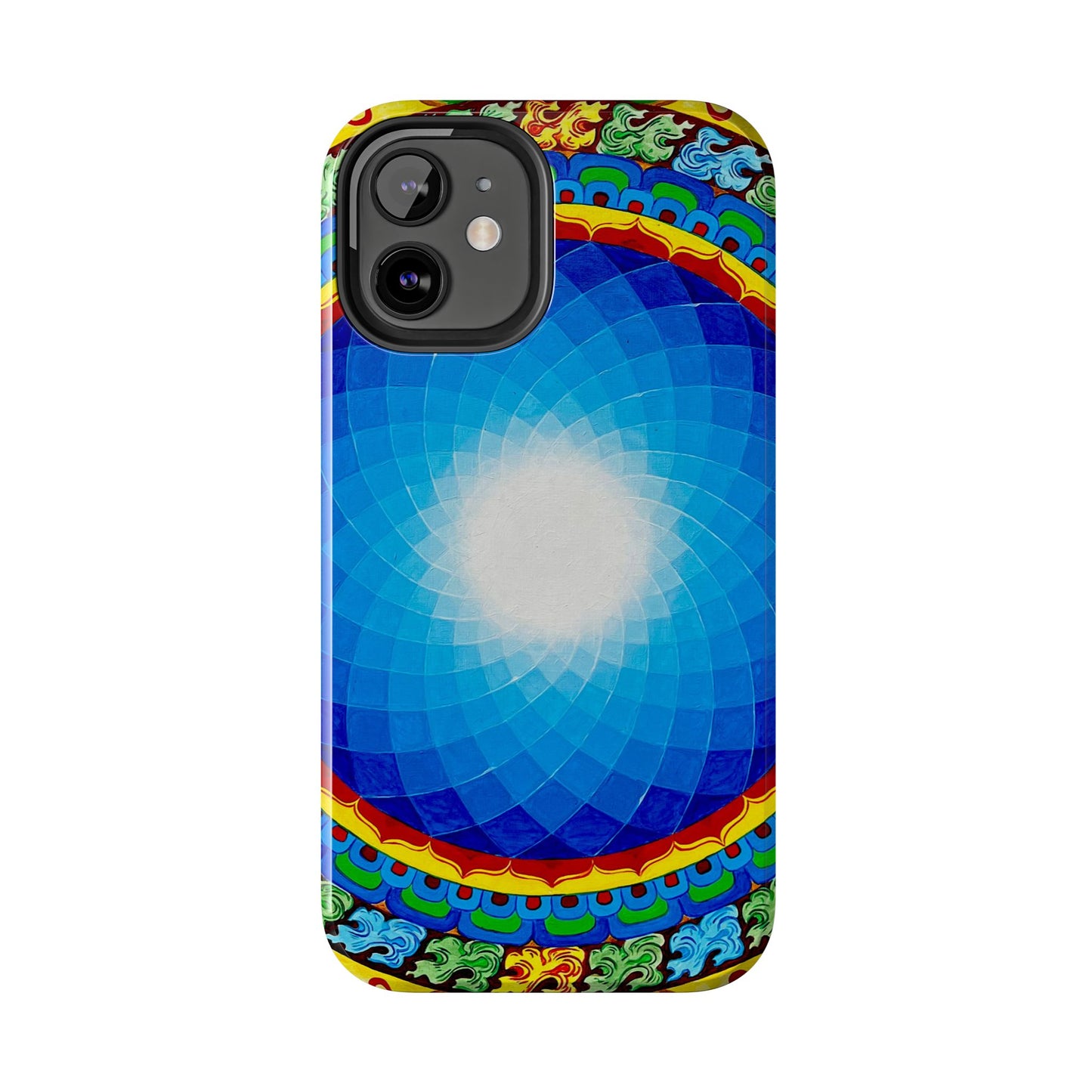 Om Mandala Tough Phone Case | Colorful Design for Stylish Protection
