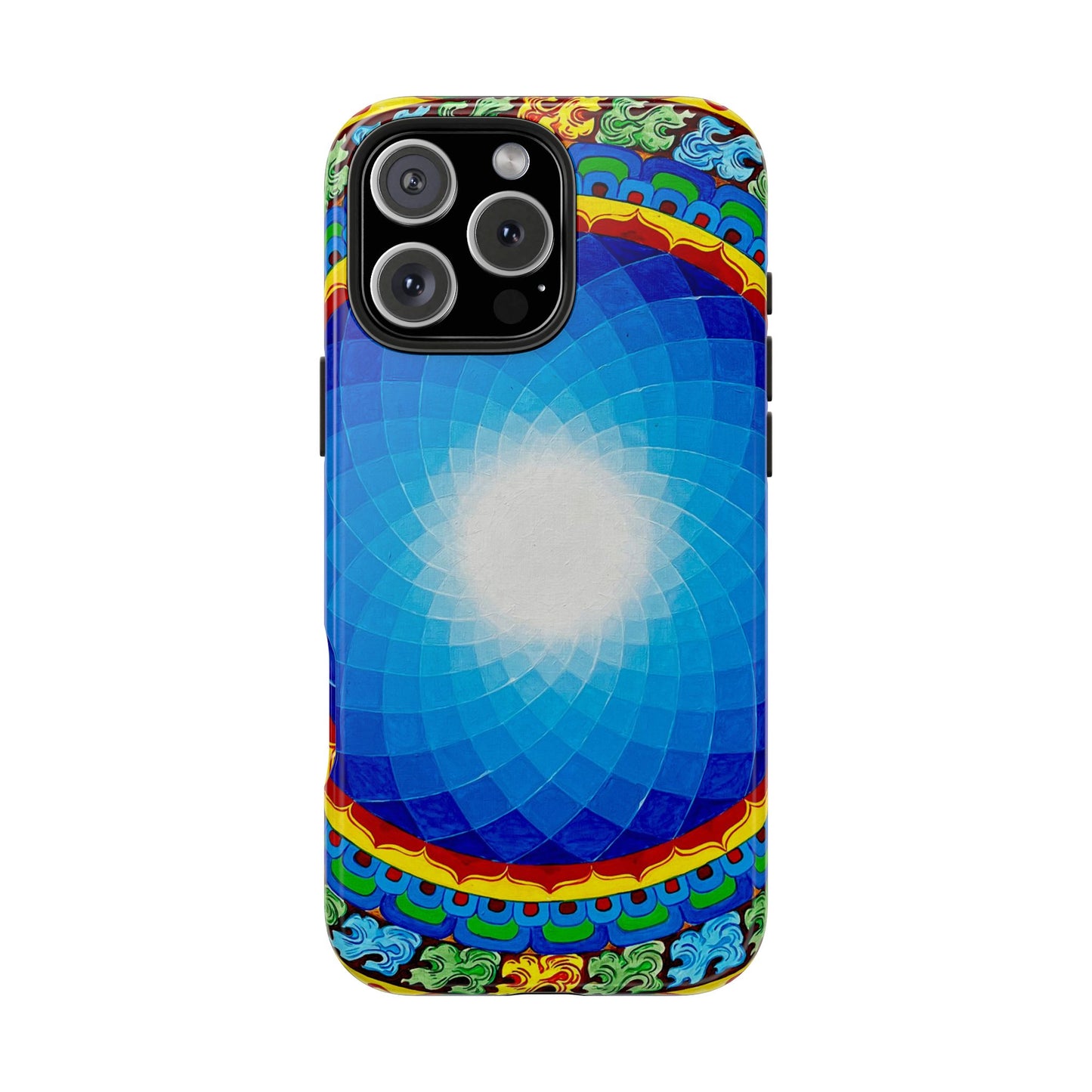 Om Mandala Tough Phone Case | Colorful Design for Stylish Protection
