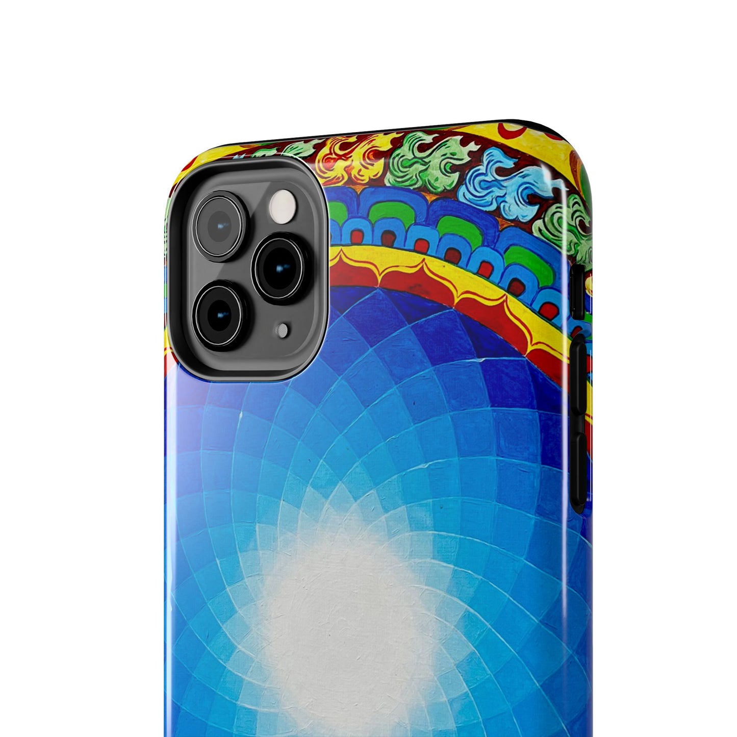 Om Mandala Tough Phone Case | Colorful Design for Stylish Protection