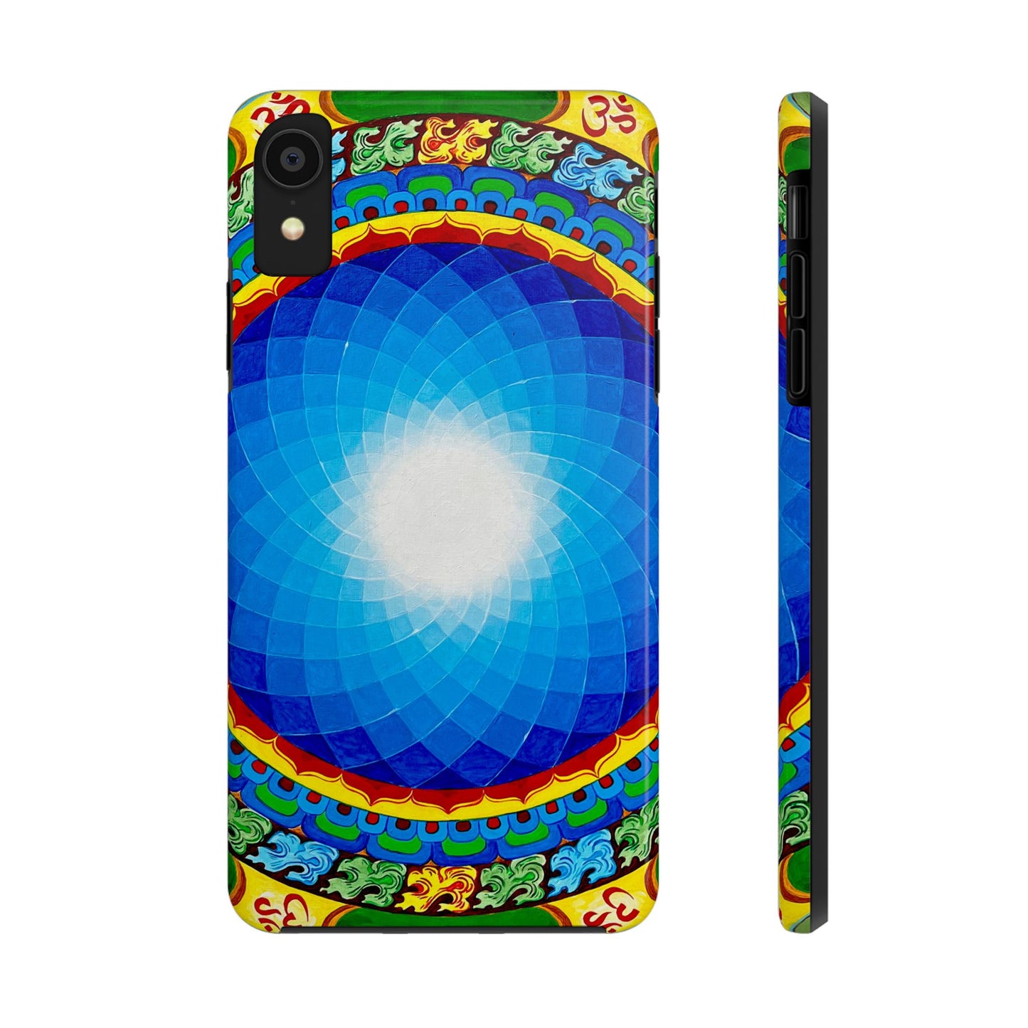 Om Mandala Tough Phone Case | Colorful Design for Stylish Protection