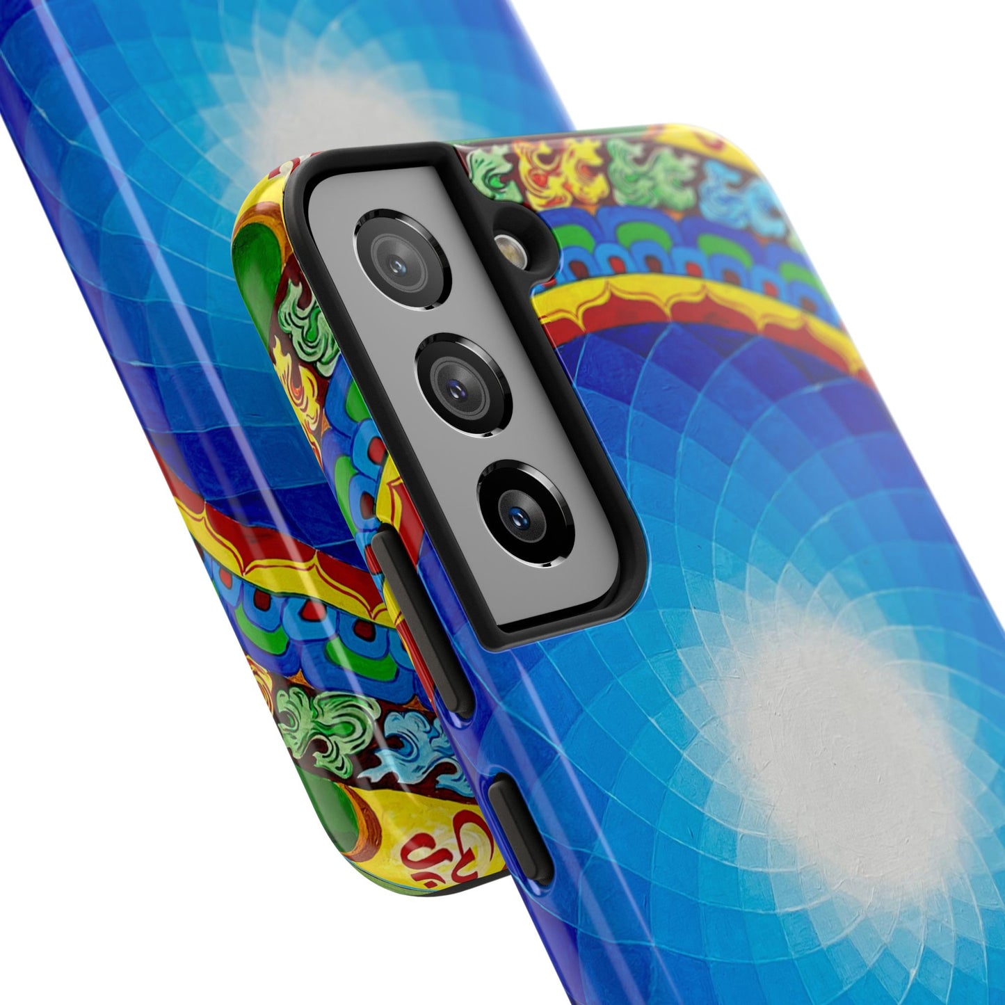 Om Mandala Tough Phone Case | Colorful Design for Stylish Protection
