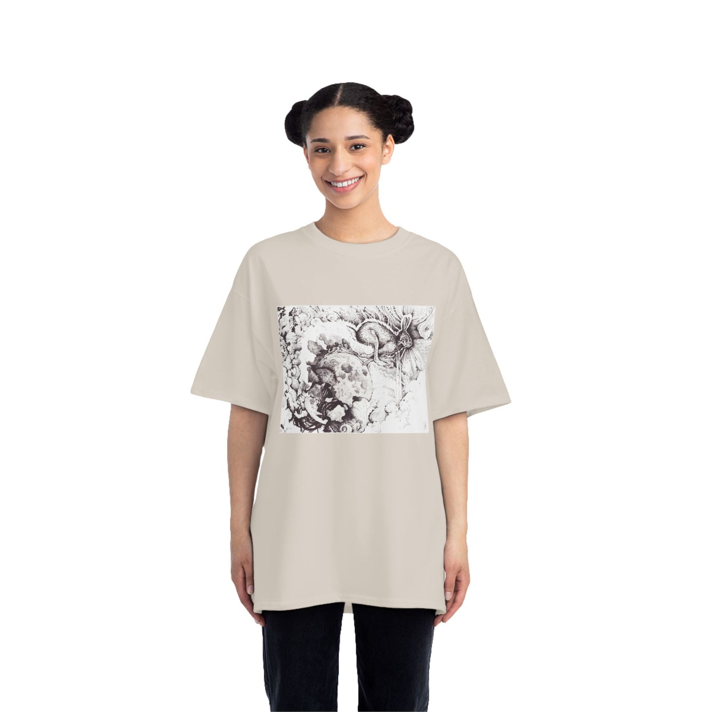 Artistic Graphic T-Shirt - Unique Design for Casual Wear