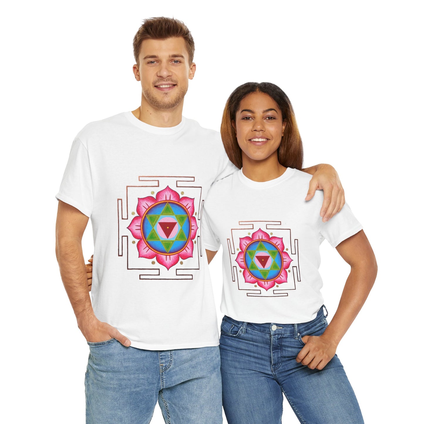 Tara Yantra Unisex Heavy Cotton Tee