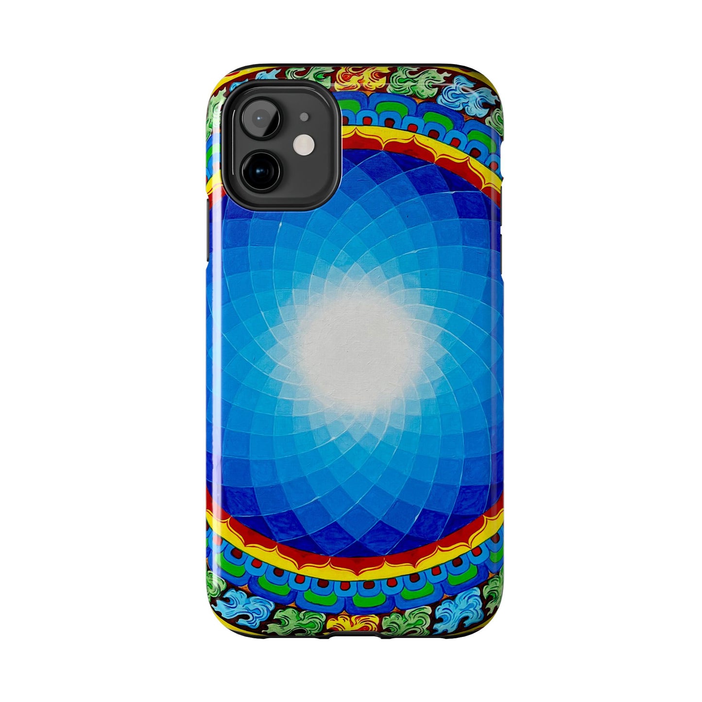Om Mandala Tough Phone Case | Colorful Design for Stylish Protection